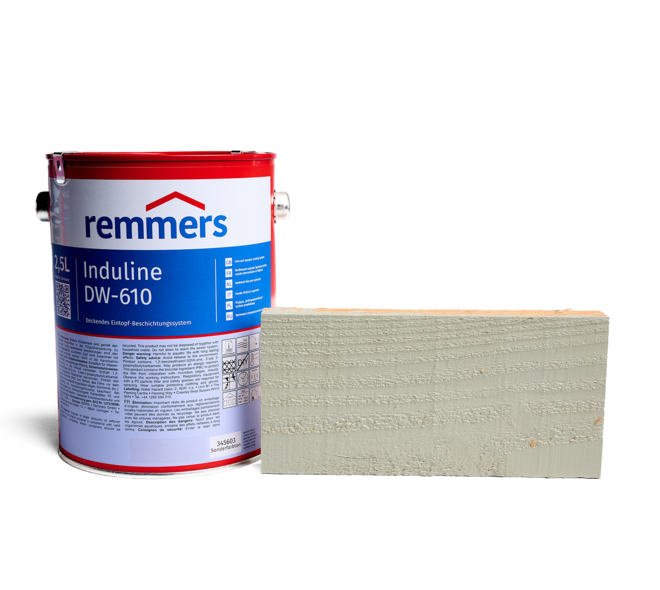 Remmers beits DW610 kiezelgrijs (RAL7032) 2,5 ltr. 01