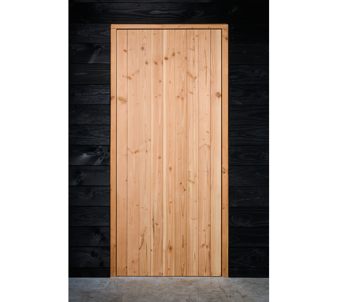Opgeklampte deur enkel 88,9x208cm+kozijn 100x214,7cm 01