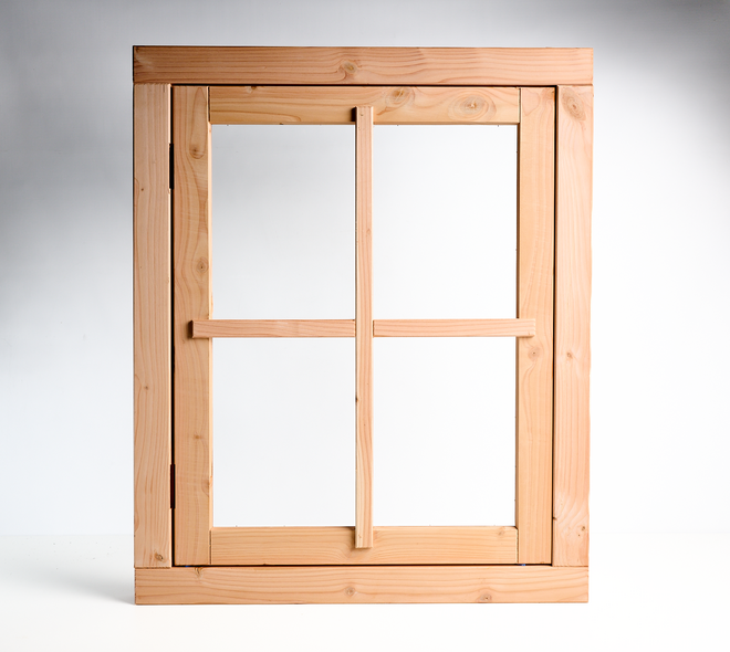 Vleugelraam Linksdraaiend 64,2x81,2cm+kozijn 77,6x94,6cm 03