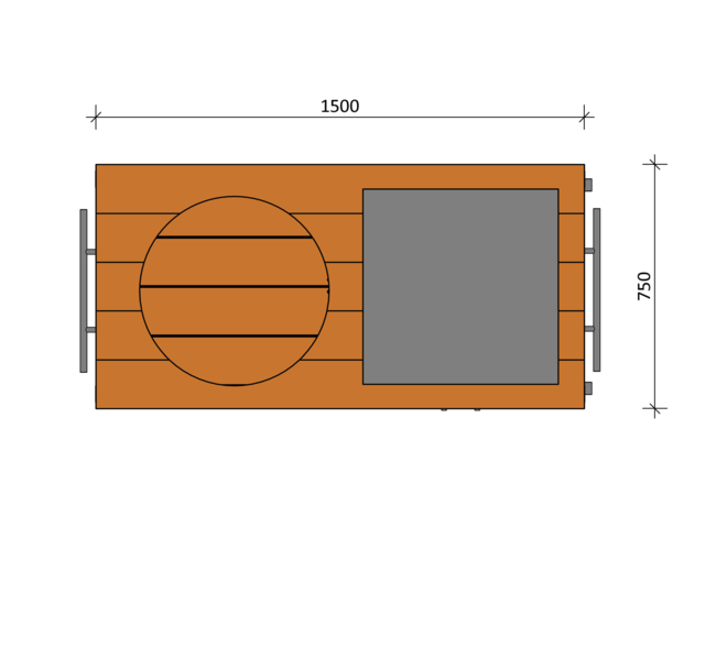 Bouwpakket BBQ Tafel Joe Douglas 03