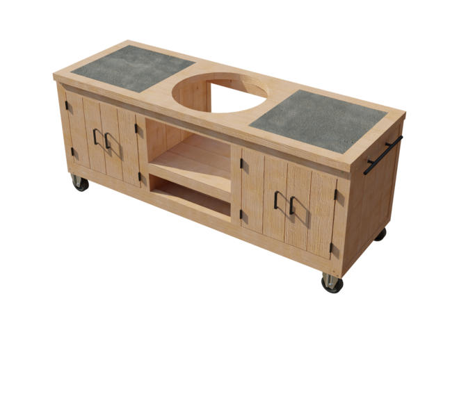 Bouwpakket BBQ Tafel Joe Douglas Groot 01