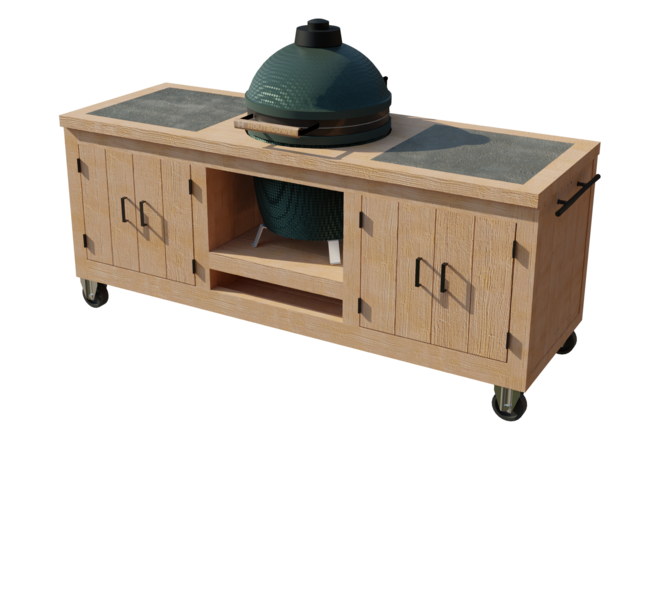 Bouwpakket BBQ Tafel Joe Douglas Groot 02
