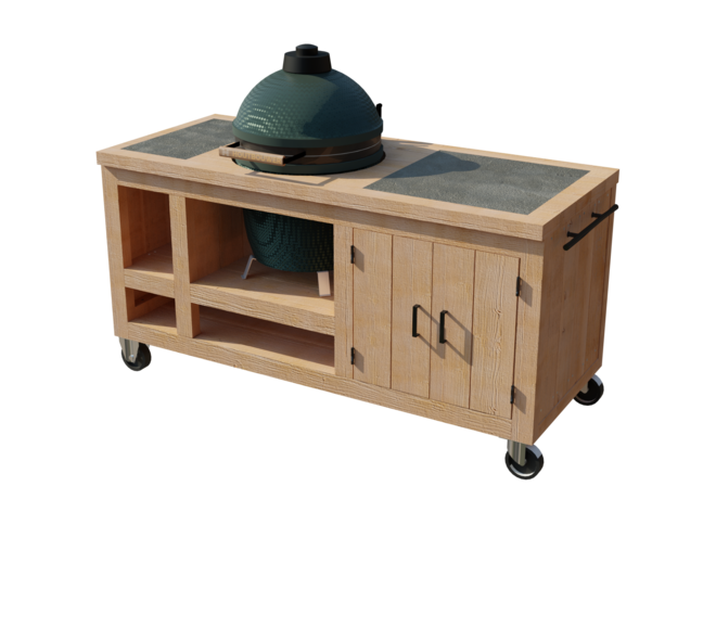 Bouwpakket BBQ Tafel Joe Douglas Extra 01