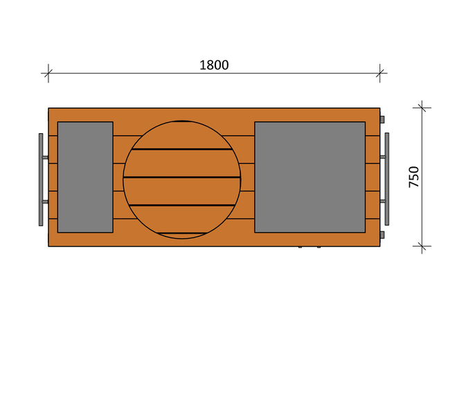 Bouwpakket BBQ Tafel Joe Douglas Extra 03