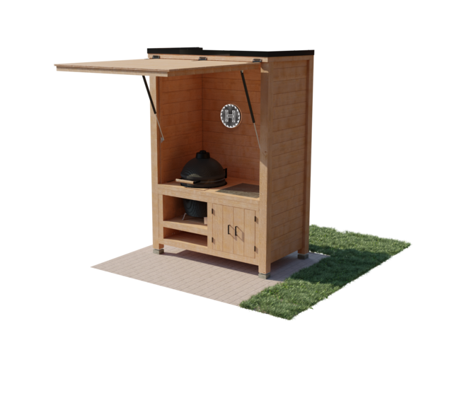 Bouwpakket BBQ Buitenkeuken Joe 01