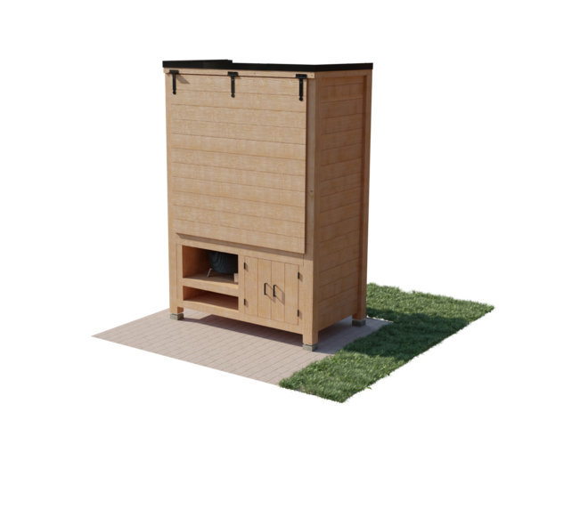 Bouwpakket BBQ Buitenkeuken Joe 02