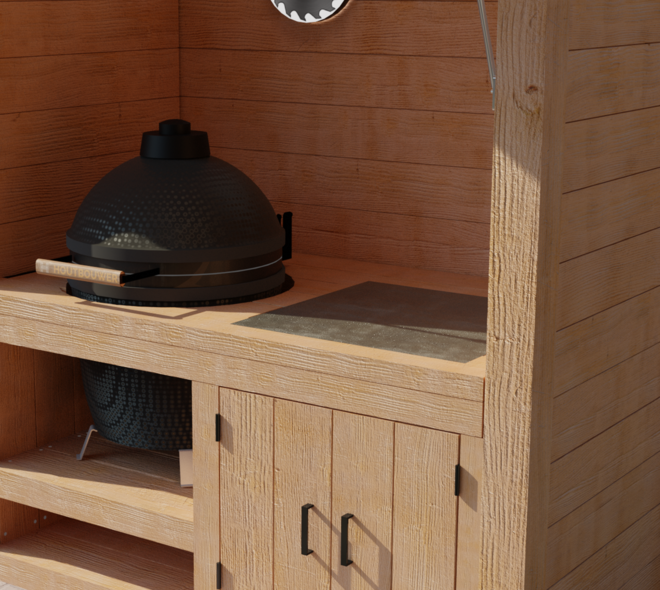 Bouwpakket BBQ Buitenkeuken Joe 03