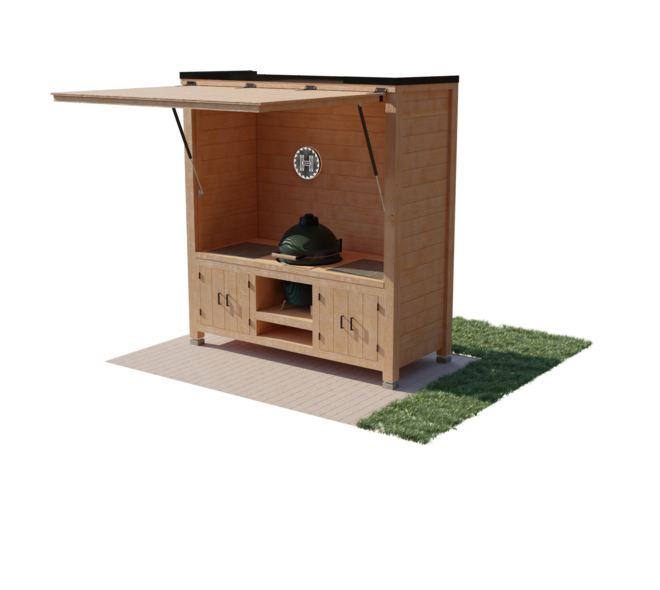 Bouwpakket BBQ Buitenkeuken Joe Groot 01