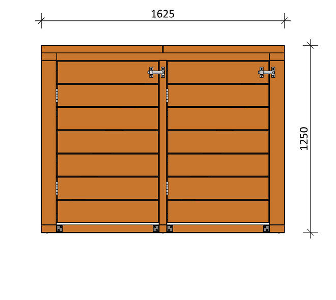 Bouwpakket Container ombouw Duo 03