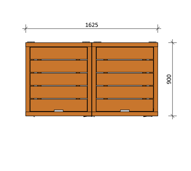 Bouwpakket Container ombouw Duo 04