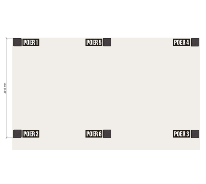 Douglas Overkapping Klassiek 3x5m. | Type 61 04