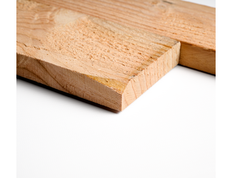 Douglas plank 2,2x10cm fijnbezaagd 4m 02