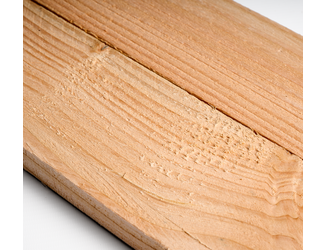 Douglas plank 2,2x10cm fijnbezaagd 4m 03
