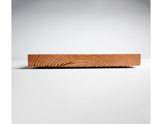 Douglas plank 2,7x25cm fijnbezaagd 4m 06