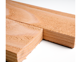 Douglas plank 3,2x10cm fijnbezaagd 3m 03