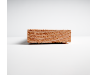 Douglas plank 3,2x10cm fijnbezaagd 3m 06
