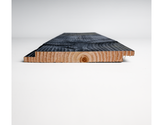 Douglas sponningplank 1,8x17,5cm WB zwart 5m 06