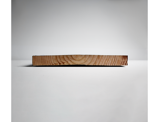 Douglas plank 2,7x25cm fijnbezaagd zwart 4m 07
