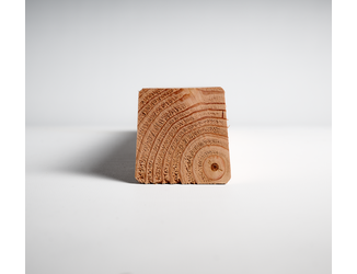 Douglas schoor 6x6x65cm buitenwerks geschaafd 05