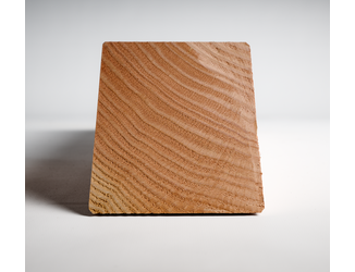 Douglas schoor 11x11x69cm buitenwerks geschaafd 05