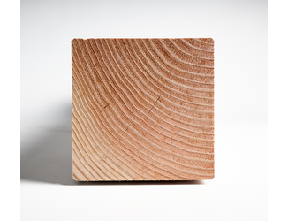 Douglas paal 14x14cm geschaafd 2m 04