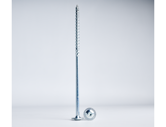 Tellerkopschroef 8,0x200mm verzinkt 02