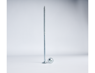 Tellerkopschroef 8,0x220mm verzinkt 02