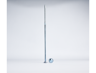 Tellerkopschroef 8,0x300mm verzinkt 02