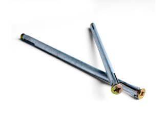 Kozijnanker 10x202mm verzinkt