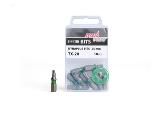 Dynaplus Schroefbit TX-20 Groen (10 stuks)