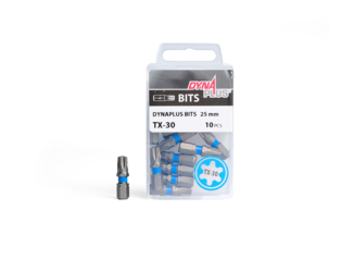Dynaplus Schroefbit TX-30 Blauw (10 stuks)