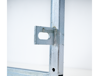 Verstelbare poortframe verzinkt 90x155cm 02