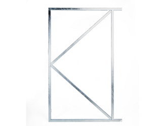 Verstelbare poortframe verzinkt 100x155cm