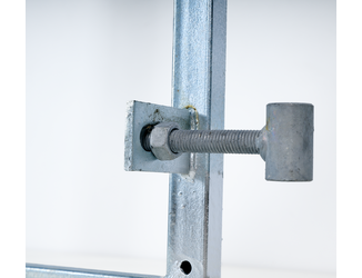 Verstelbare poortframe verzinkt 100x155cm 03