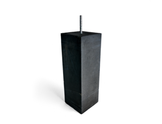 Betonpoer Egaal 20x20x58cm incl. draadeind