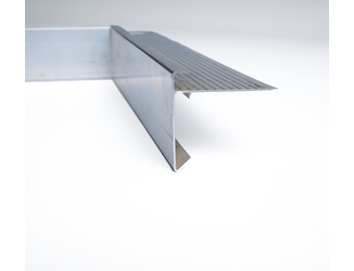 Binnenhoek daktrim 60x64mm aluminium 40x40cm brute 02