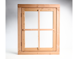 Vleugelraam Linksdraaiend 64,2x81,2cm+kozijn 77,6x94,6cm 03