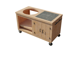 Bouwpakket BBQ Tafel Joe Douglas