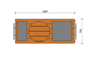 Bouwpakket BBQ Tafel Joe Douglas Extra 03