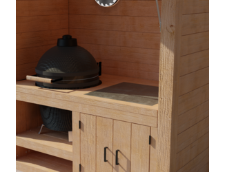 Bouwpakket BBQ Buitenkeuken Joe 03