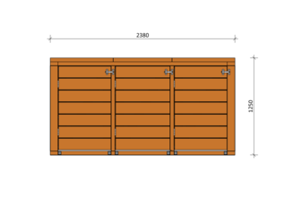 Bouwpakket Container ombouw Trio 02