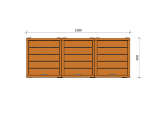 Bouwpakket Container ombouw Trio 03