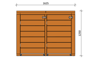 Bouwpakket Container ombouw Duo 03