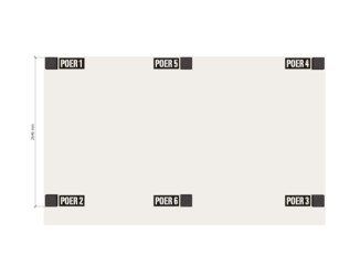 Douglas Overkapping Klassiek 3x5m. | Type 61 04