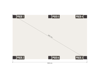 Douglas Overkapping Strak 3x5m. | Type 22 met schuur 05